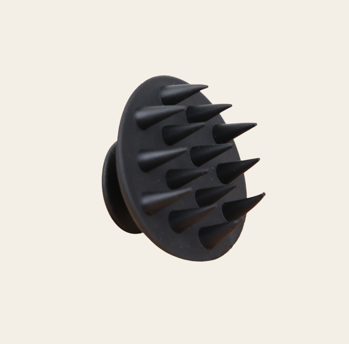 Pearl De Lys Scalp Massager black stimulates hair growth shampoo brush