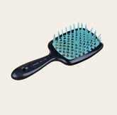Pearl De Lys detangling brush blue reduces hair breakage tangles